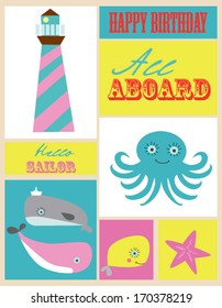 Sea life set