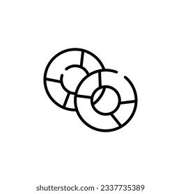 sea lifebuoy vector type icon
