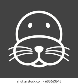 Sea Lion Face