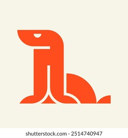 Sea Lion logo. Icon design. Template elements