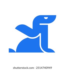 Sea Lion logo. Icon design. Template elements