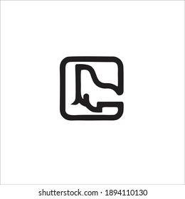 Sea Lion Symbol Logo. Vector Illustration.