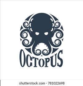 sea logo octopus