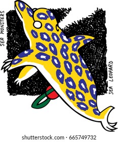Sea Monsters - Sea Leopard