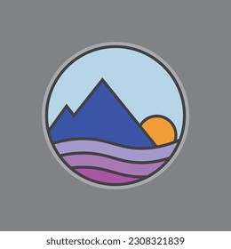 Diseño con vistas al mar y a la montaña.