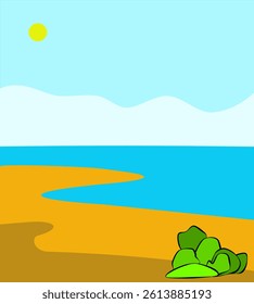 sea ​​view, nature, background, happiness, relax, screen background, card, beach, holiday, fabric, board, stage, bag printing, book cover, screen printing shirt, travel, sea atmosphere, ocean view