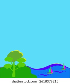 sea ​​view, nature, background, happiness, relax, screen background, card, beach, holiday, fabric, board, stage, bag printing, book cover, screen printing shirt, travel, sea atmosphere, ocean view