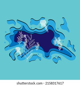 sea ​​water nature vector icon