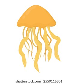 Sea And Ocean Animal Illustration - Jellyfish