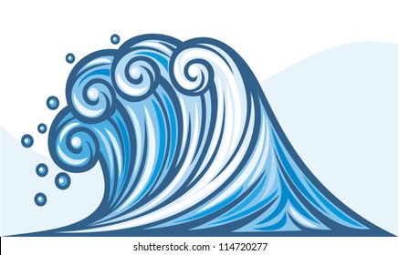 sea or ocean wave