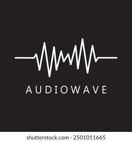 sea ocean wave line logo simple monoline style vector icon symbol illustration