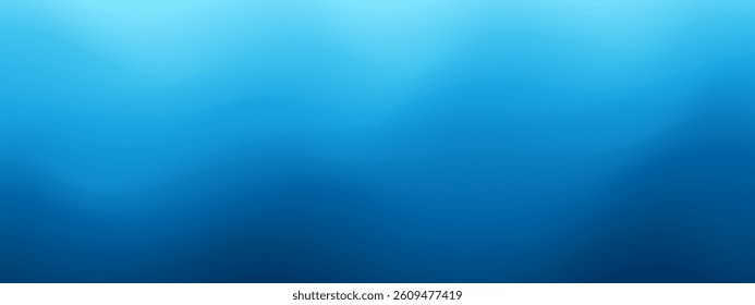 Sea, ocean, waves. Summer vacation concept. Design for card, invitation, cover. Blue water.