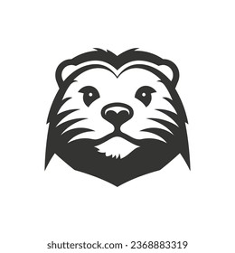 Sea otter Icon on White Background - Simple Vector Illustration