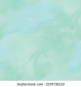 Plantilla de vectores Sea Pastel. Océano de arte acuático. Resumen de acuarela verde. Fondo de color de agua pálido. Fondo de degradado marino. Textura Blue Elegant. Océano azul sin foco. Fondo del Océano Verde.