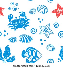 The sea patern
