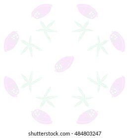 Sea   pattern . Hand drawn.