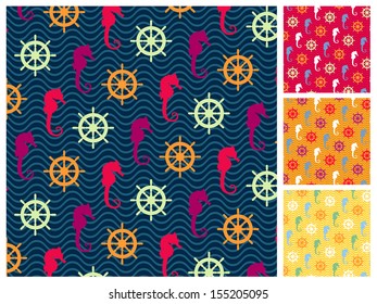 sea  pattern set