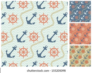 sea  pattern set