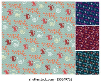 sea  pattern set