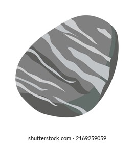 Icono de guijarros marinos. Ilustración del vector