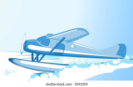 Sea Plane - Vector