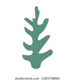 Sea plants with hand drawn