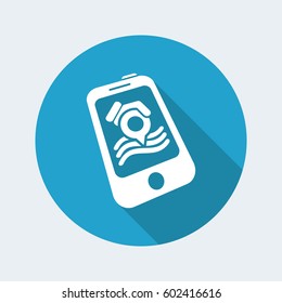 Sea position pointer application