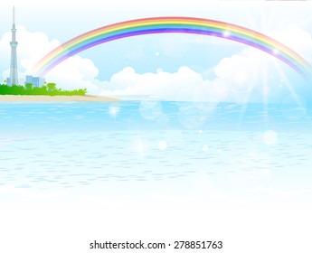 Sea rainbow Tokyo