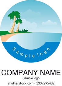 sea related sample logo vector