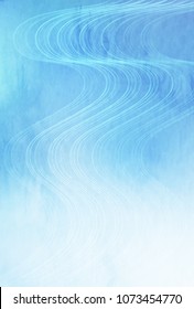 Sea river wave background