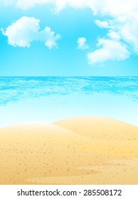 Sea sand background