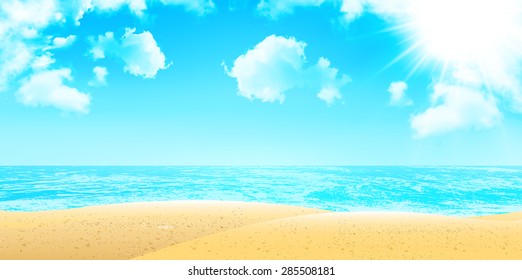 Sea sand background