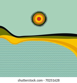 sea, sand and sun