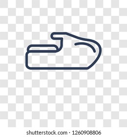Sea scooter icon. Trendy Sea scooter logo concept on transparent background from Summer collection
