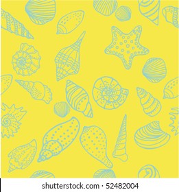 sea seamless pattern