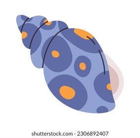 Sea Shell Clam Vector Illustration