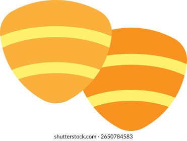 Sea Shell Corns Flat Icon 