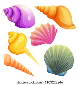 sea shell element set