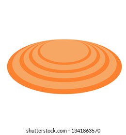 sea shell flat illustration Marine creatures and underwater world series