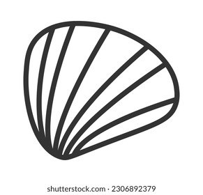Ilustración de vectores de iconos de la cubierta de mar