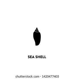 sea shell icon vector. sea shell sign on white background. sea shell icon for web and app