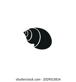 sea shell icon vector. sea shell sign on white background. sea shell icon for web and app	