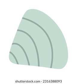 Ilustración de vectores de moluscos de concha de mar