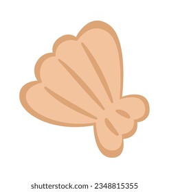 Ilustración de vectores de moluscos de concha de mar