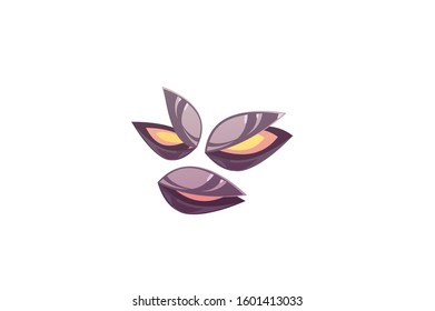 Sea shell oyster vector illustration isolated on white background