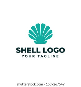 Sea Shell Pearl, Oyster, Seafood, Restaurant Logo Design Template