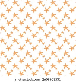 Sea Shell Seamless Vector Pattern Design