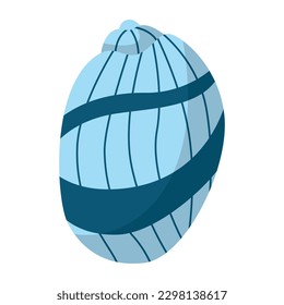 Cubierta marina, caricatura del fregadero. Molusco acuático de conchas marinas exóticas oceánicas submarinas, caracol de espiral marina, colección de peces estrella marina. conchas de playa tropical naturaleza agua acuática ilustración de diseño plano