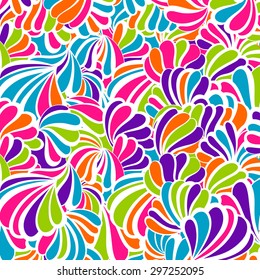 sea shell vector pattern on a background. EPS illustration.