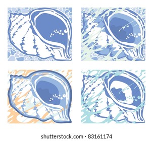 Sea Shells 2, vector